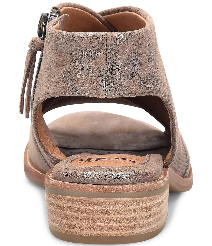 Sofft Natalia Perforated Leather Sandals