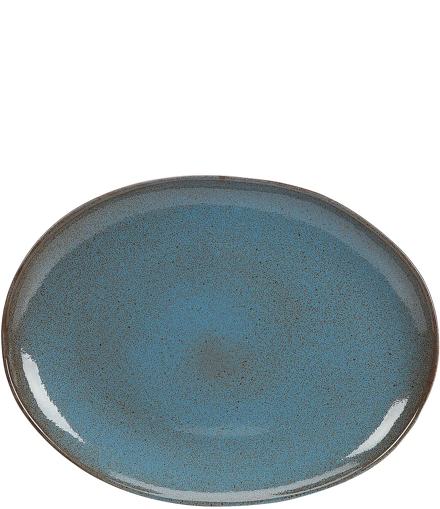 Southern Living Astra Collection Glazed Stoneware Oval Platter