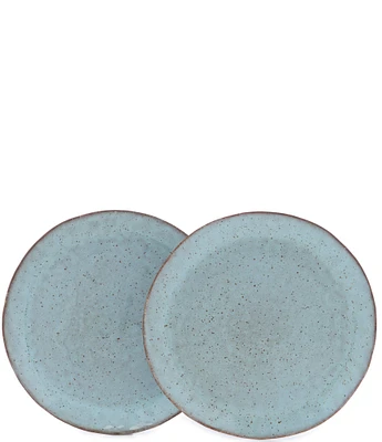 Southern Living Astra Teal Dinner Plate, Set of 2