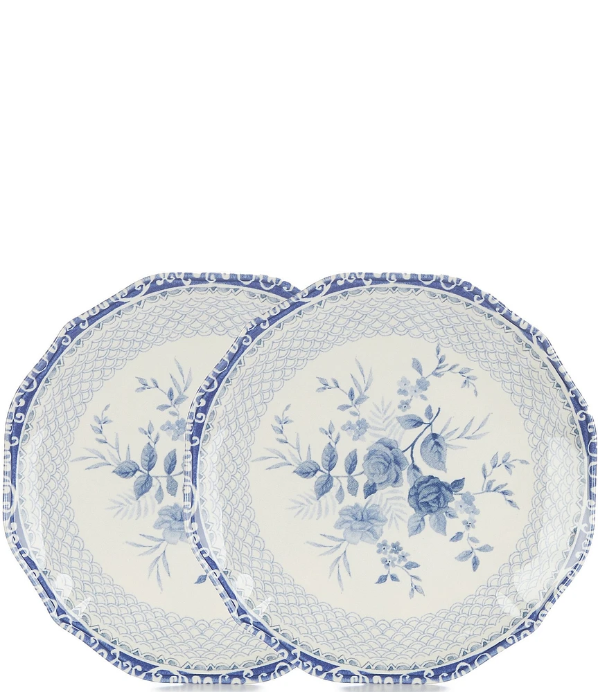 Southern Living Caroline Collection Chinoiserie Salad Plates, Set of 2
