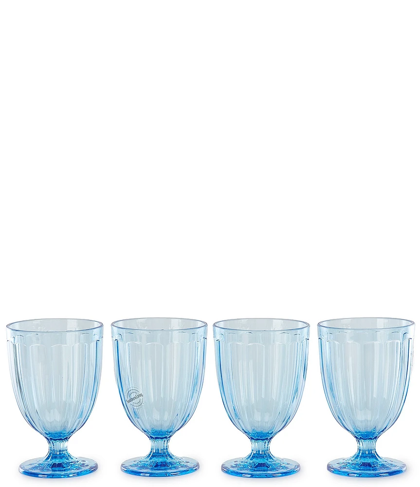 Southern Living Acrylic Short Goblets, Set of 4