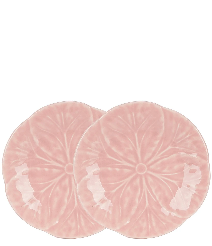 Southern Living Cabbage Bread and Butter Plates, Set of 2