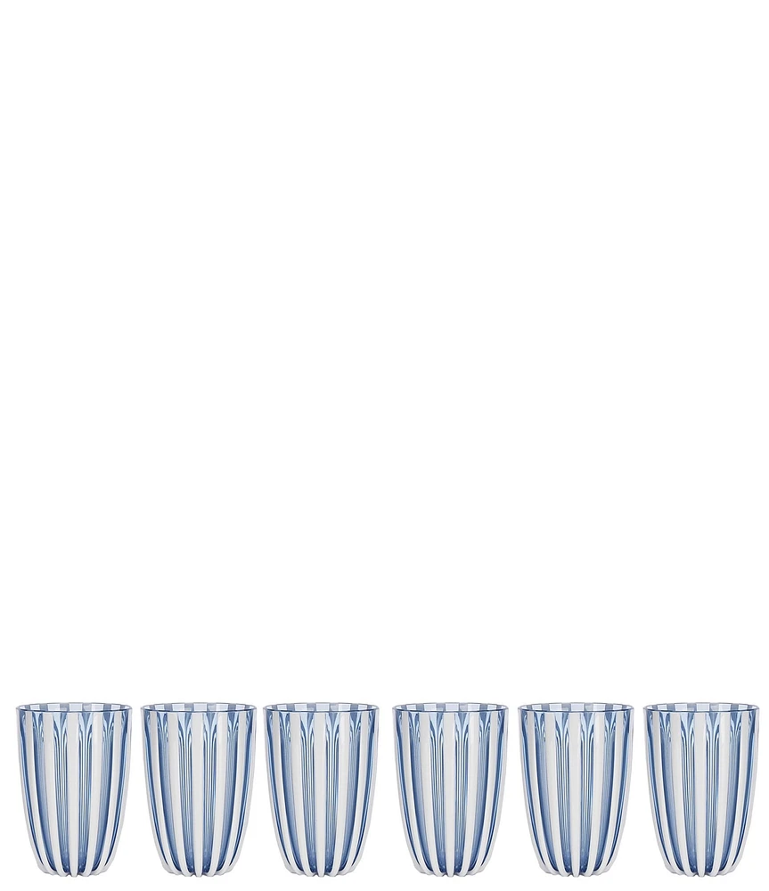 Guzzini Dolcevita Outdoor Collection Tall Tumblers, Set of 6