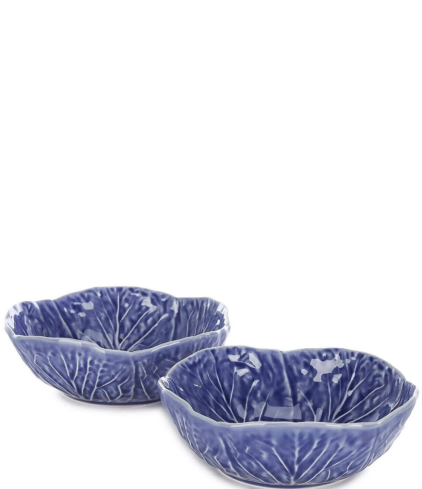 Southern Living Cabbage Cereal Bowls, Set of 2