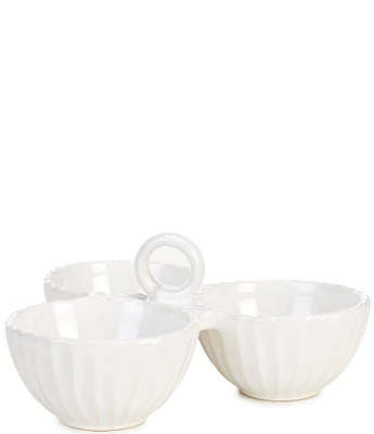 Southern Living Everyday Heirlooms 3-Section Server