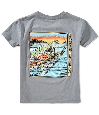 Southern Lure Big Boys 8-20 Short Sleeve Trout Box T-Shirt