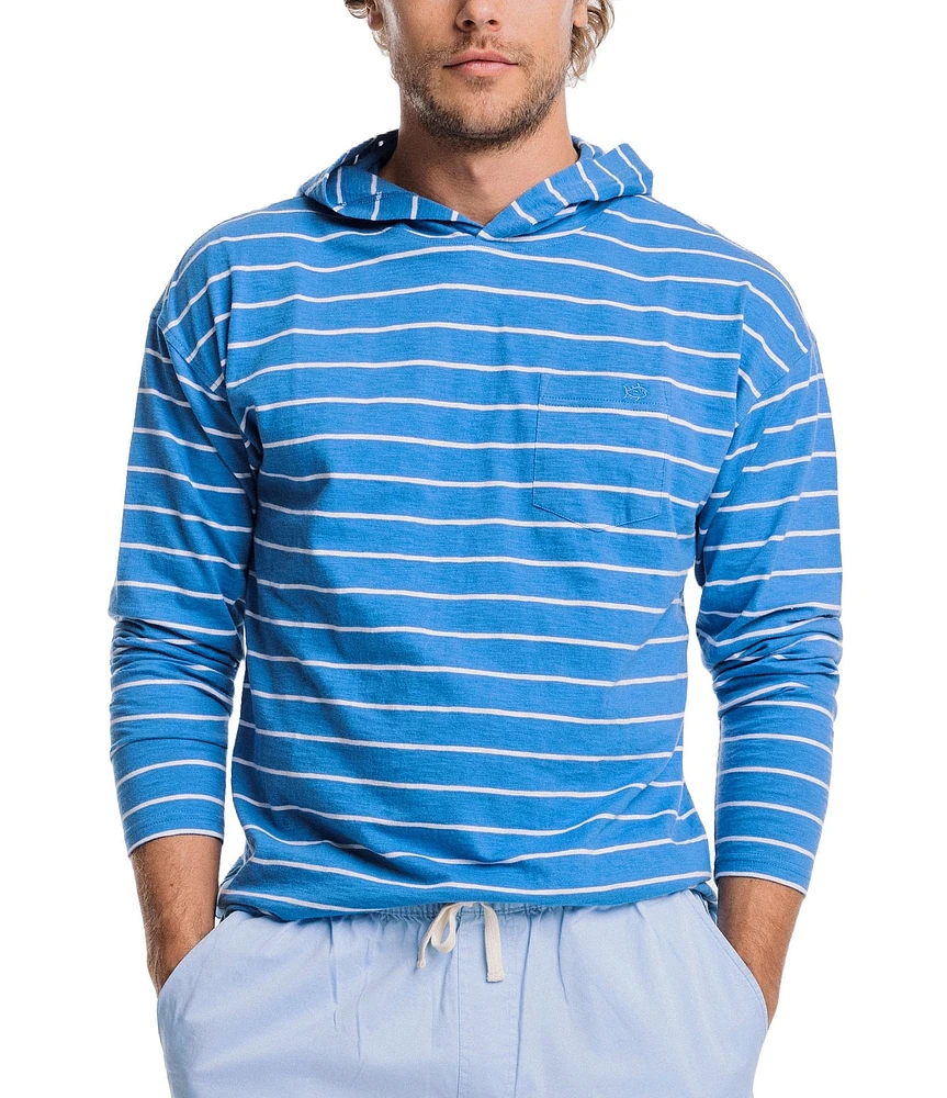 Southern Tide Andreas Stripe Sun Farer Hoodie