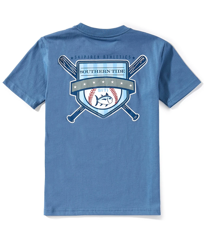 Southern Tide Big Boys Homerun Athletics SS T-Shirt