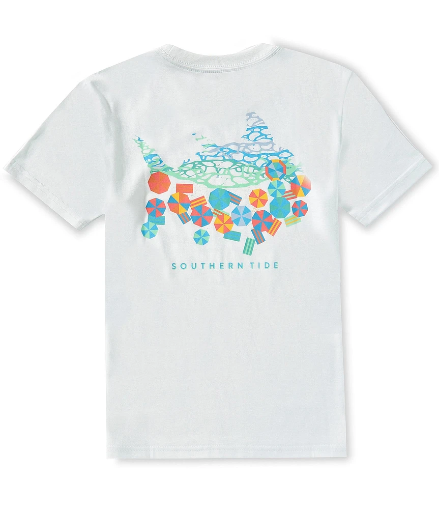 Southern Tide Big Boys Umbrellas T-Shirt