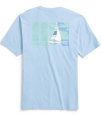 Southern Tide Sails On the Sea Short Sleeve T-Shirt