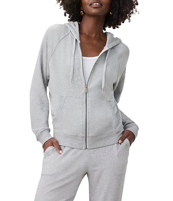 Splendid Long Sleeve Zip Up Hoodie