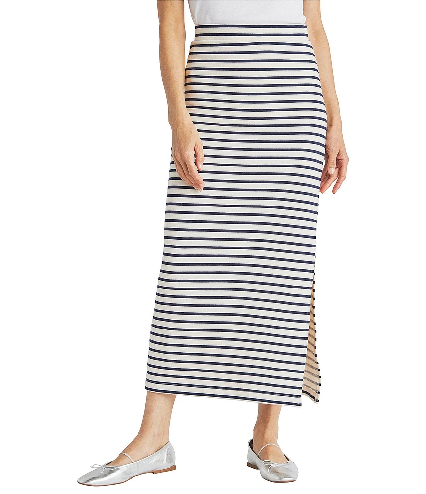 Splendid Whitney Striped Knit Maxi Skirt