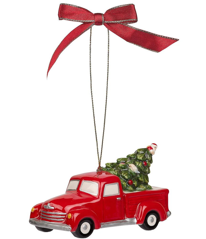 Spode Christmas Tree Bringing Home The Tree Ornament