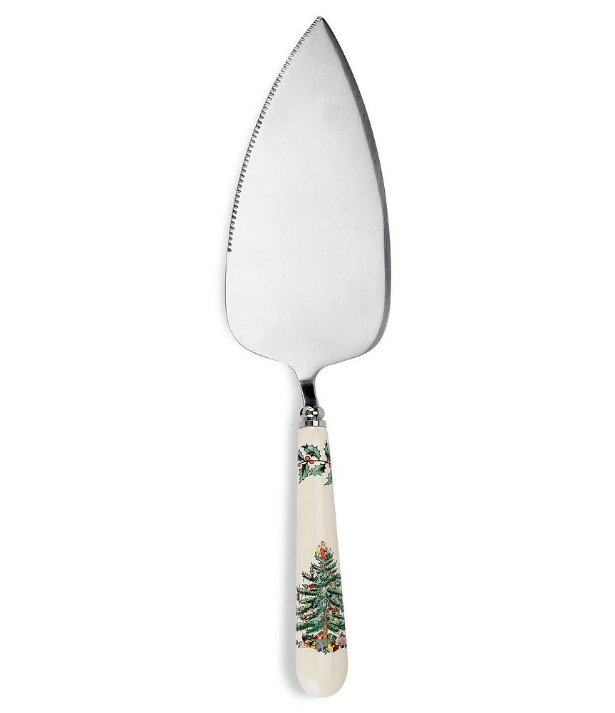 Spode Christmas Tree Cake Knife / Server