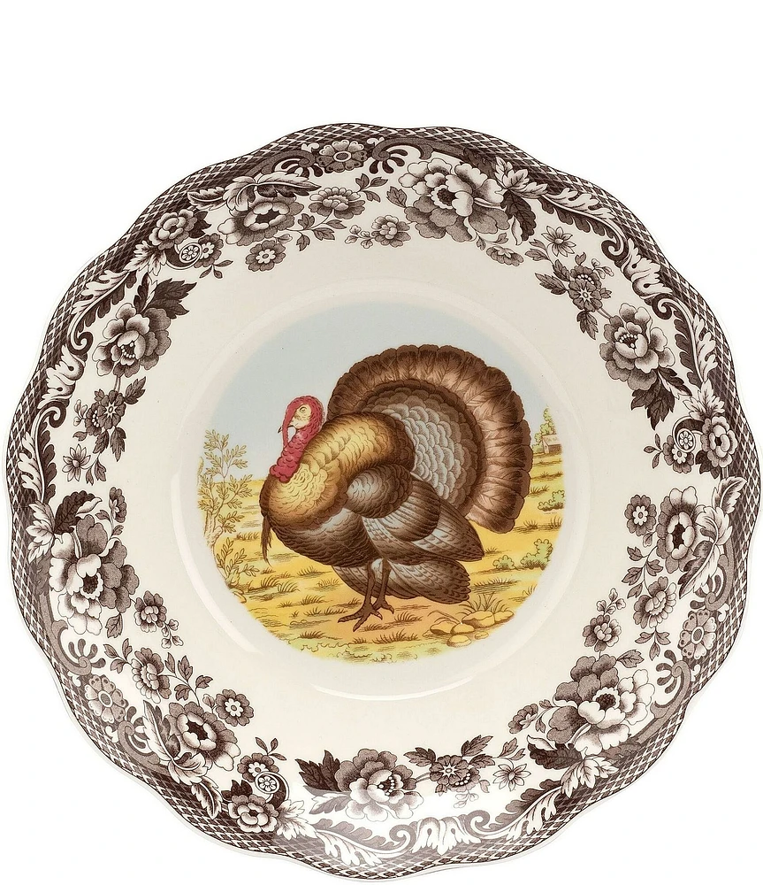 Spode Woodland Daisey Turkey Bowl