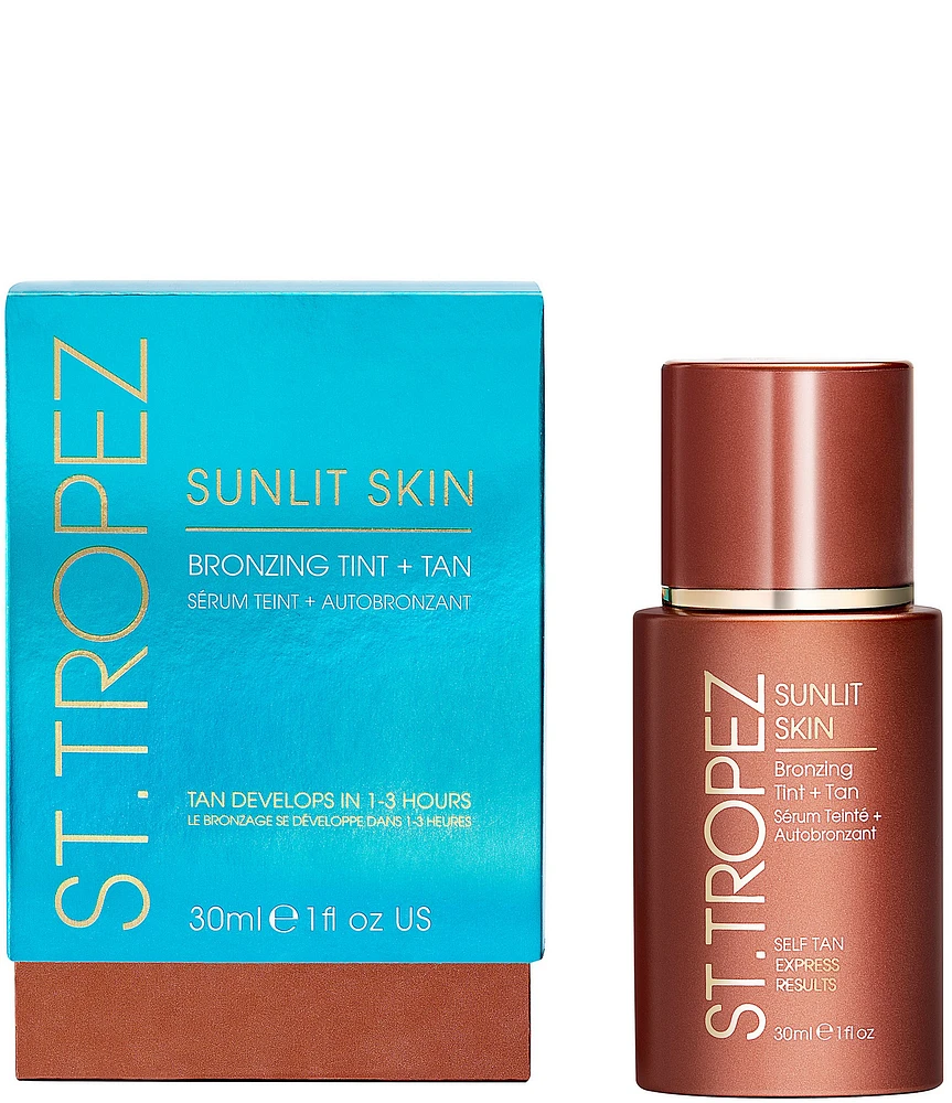 St Tropez Sunlit Skin Bronzing Tint and Self Tan Serum