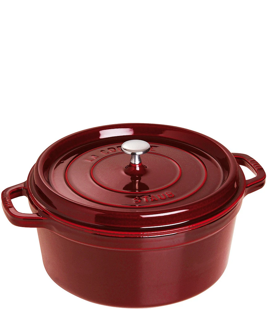 Staub Cast Iron 7 QT Round Cocotte