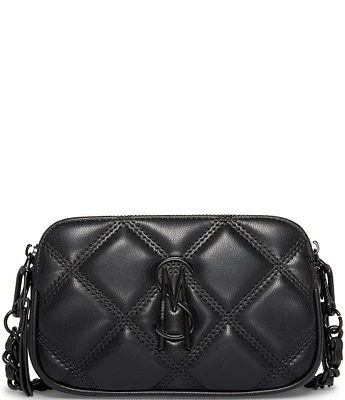 Steve Madden Solid Tonal Quilted Crossbody Bag