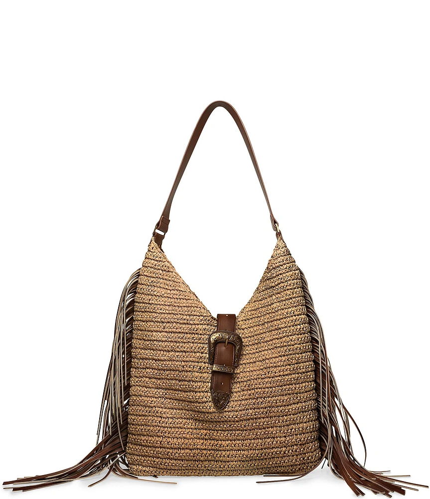Steve Madden Coltie Straw Shoulder Bag