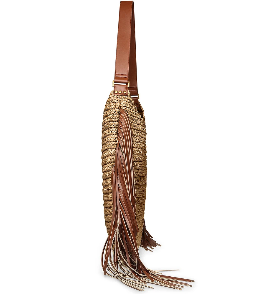 Steve Madden Coltie Straw Shoulder Bag