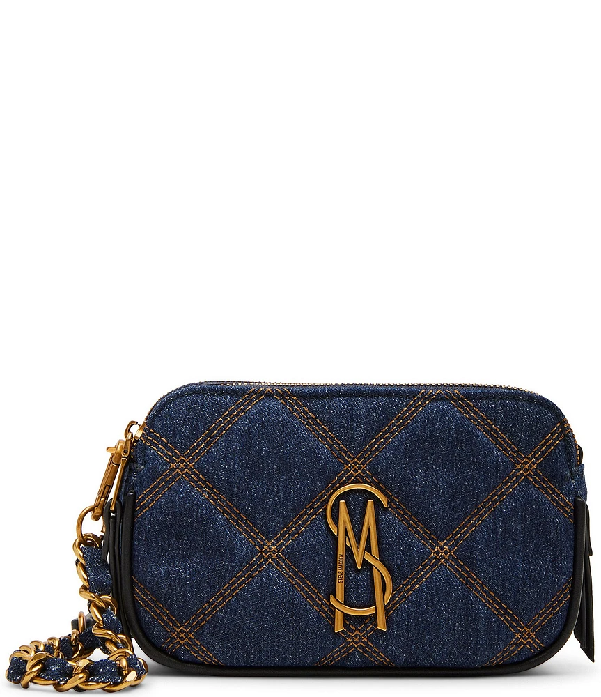 Steve Madden Daisi Quilted Chain Strap Crossbody Bag