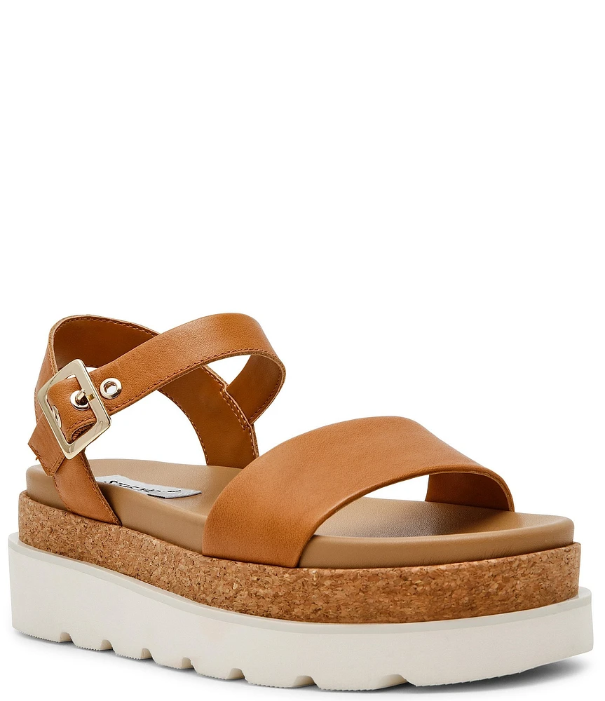 Steve Madden Marissa Leather Platform Sandals
