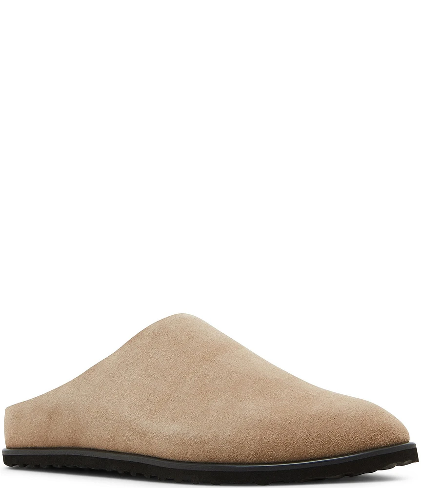 Steve Madden Men's Luis Suede Slip On Mules