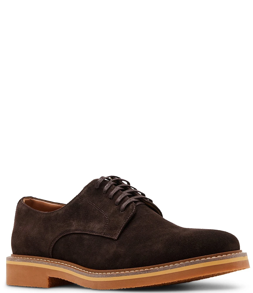 Steve Madden Men's Pettit Suede Lace Up Oxfords