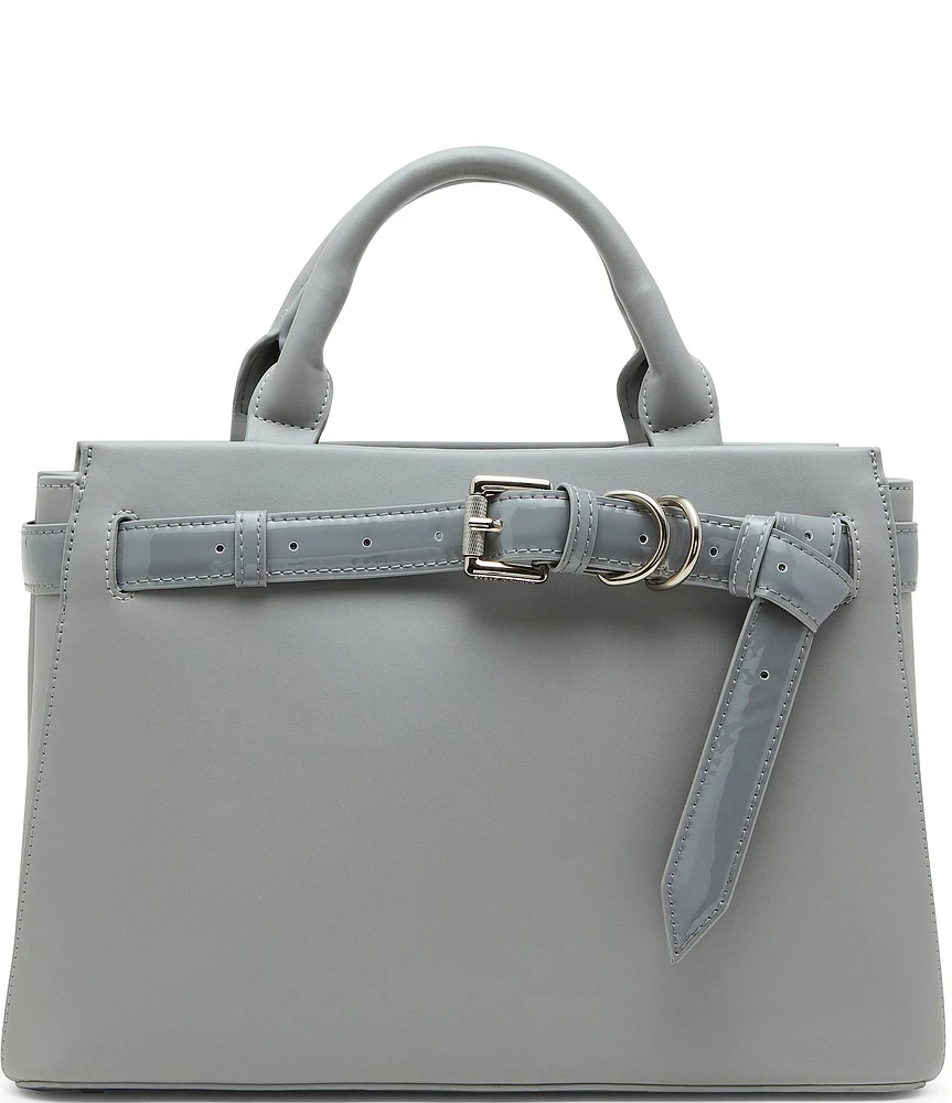Steve Madden Roxanne Buckle Detail Satchel Bag