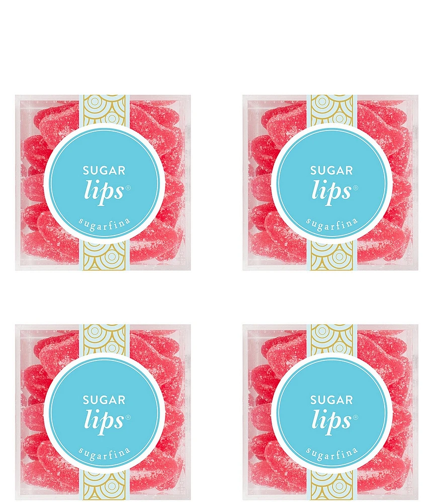 Sugarfina Sugar Lips, Small Cube - Set of 4