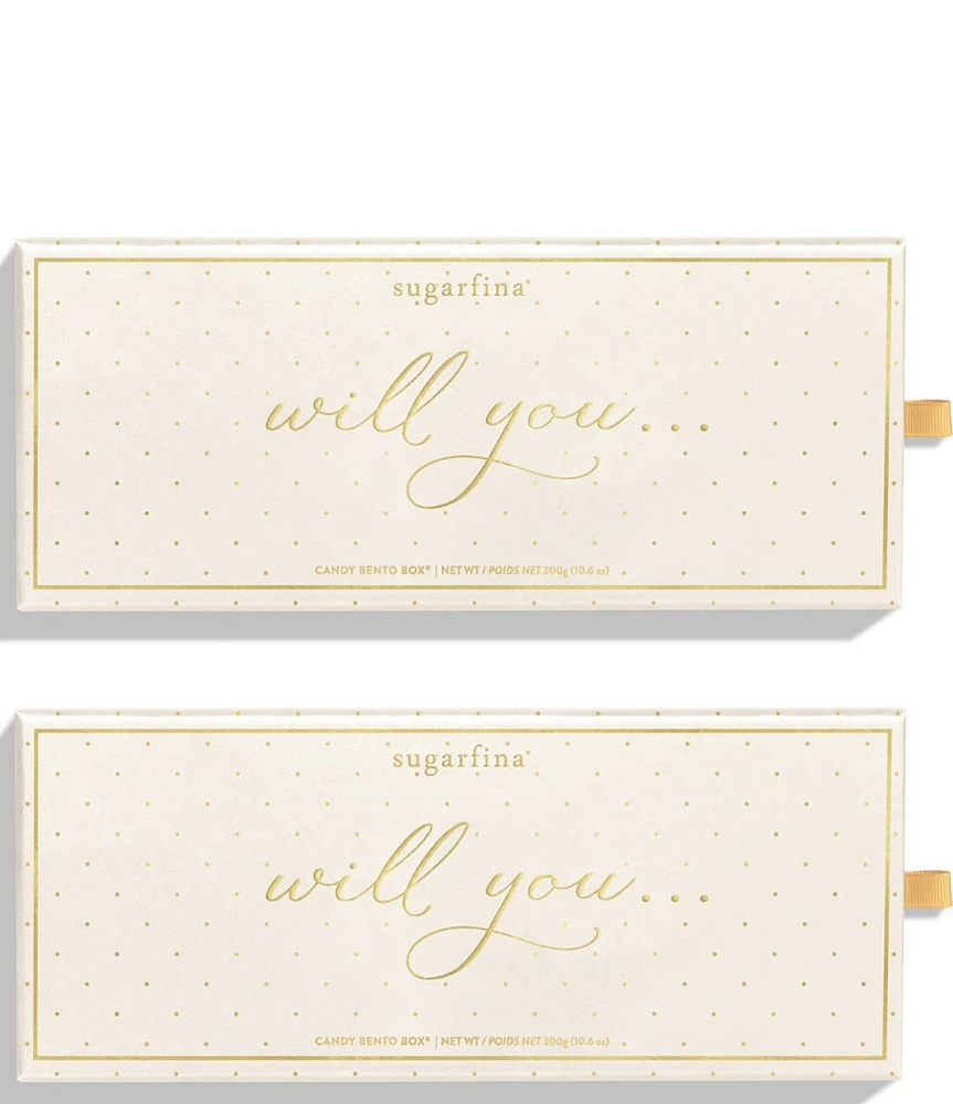 Sugarfina Will You Be My Bridesmaid 3pc Bento Box Duo