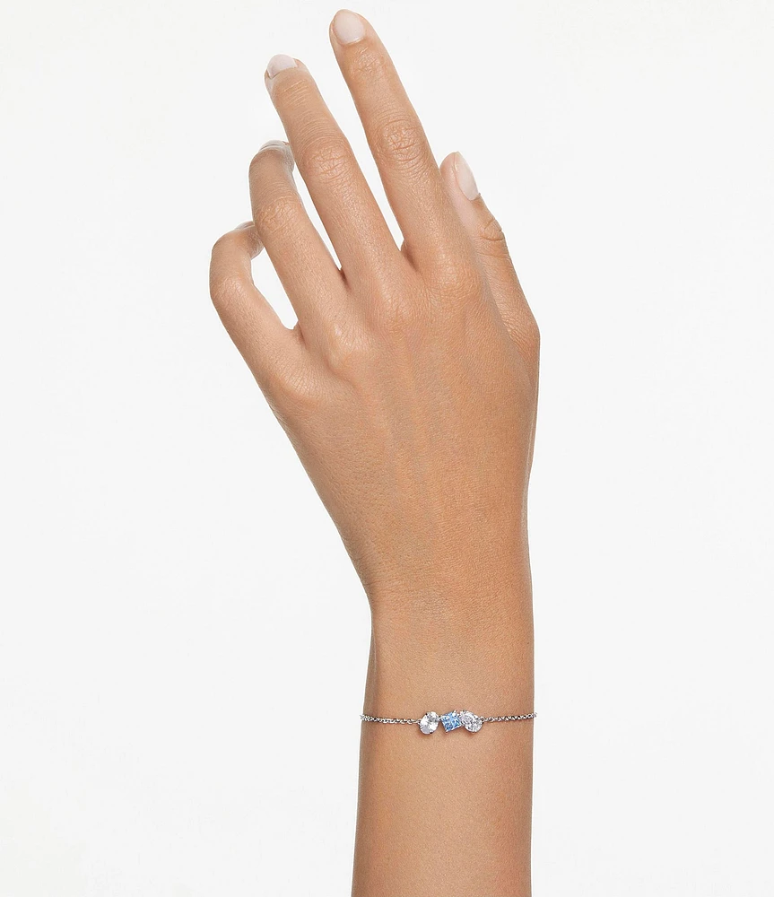 Swarovski Crystal Mesmera Mixed Cuts Adjustable Bracelet