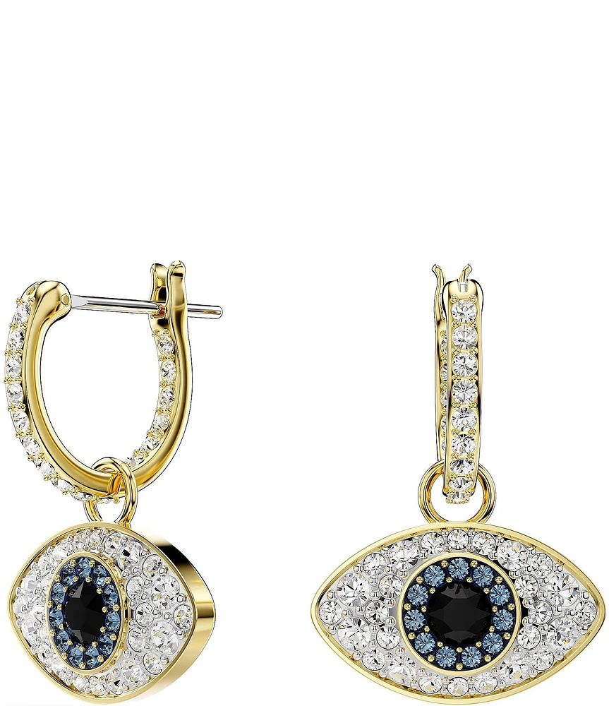 Swarovski Symbolica Crystal Evil Eye Drop Earrings