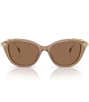 Swarovski SK6010 53mm Jeweled Cat Eye Sunglasses