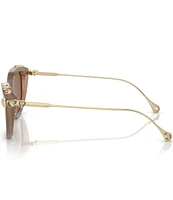 Swarovski SK6010 53mm Jeweled Cat Eye Sunglasses
