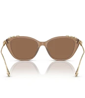 Swarovski SK6010 53mm Jeweled Cat Eye Sunglasses