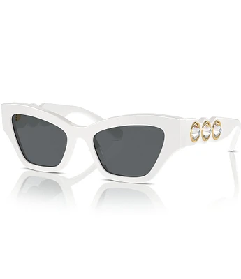 Swarovski SK6021 53mm Jeweled Cat Eye Sunglasses