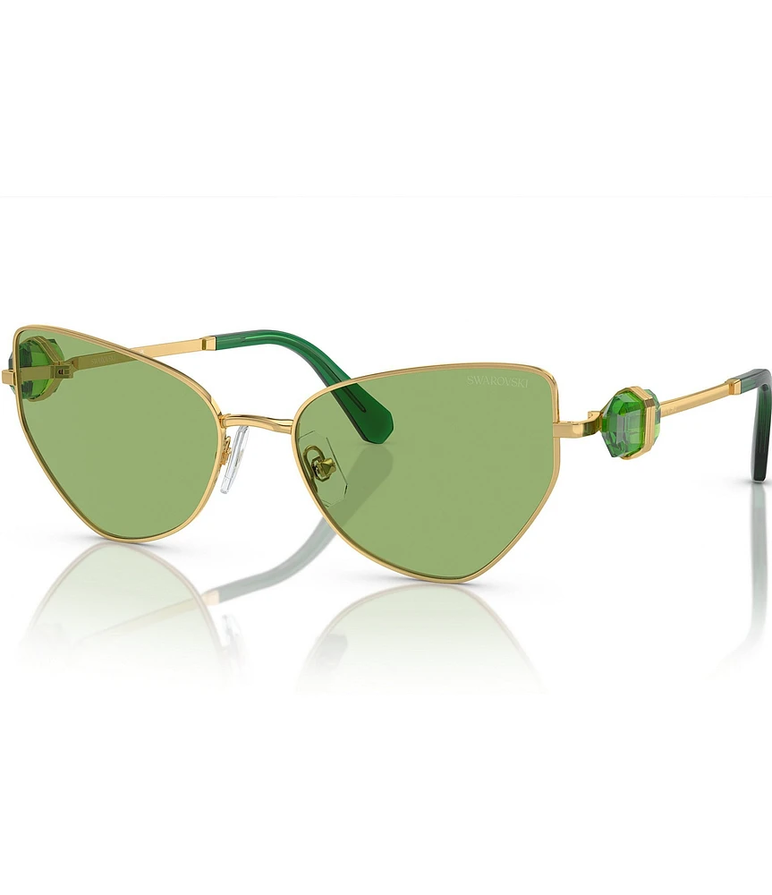 Swarovski SK7003 57mm Statement Cat Eye Sunglasses