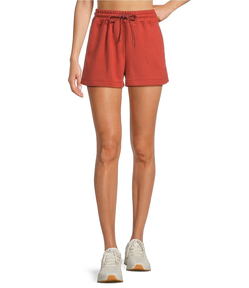 Sweaty Betty Revive Organic Cotton Coordinating High Waist Boxy Shorts
