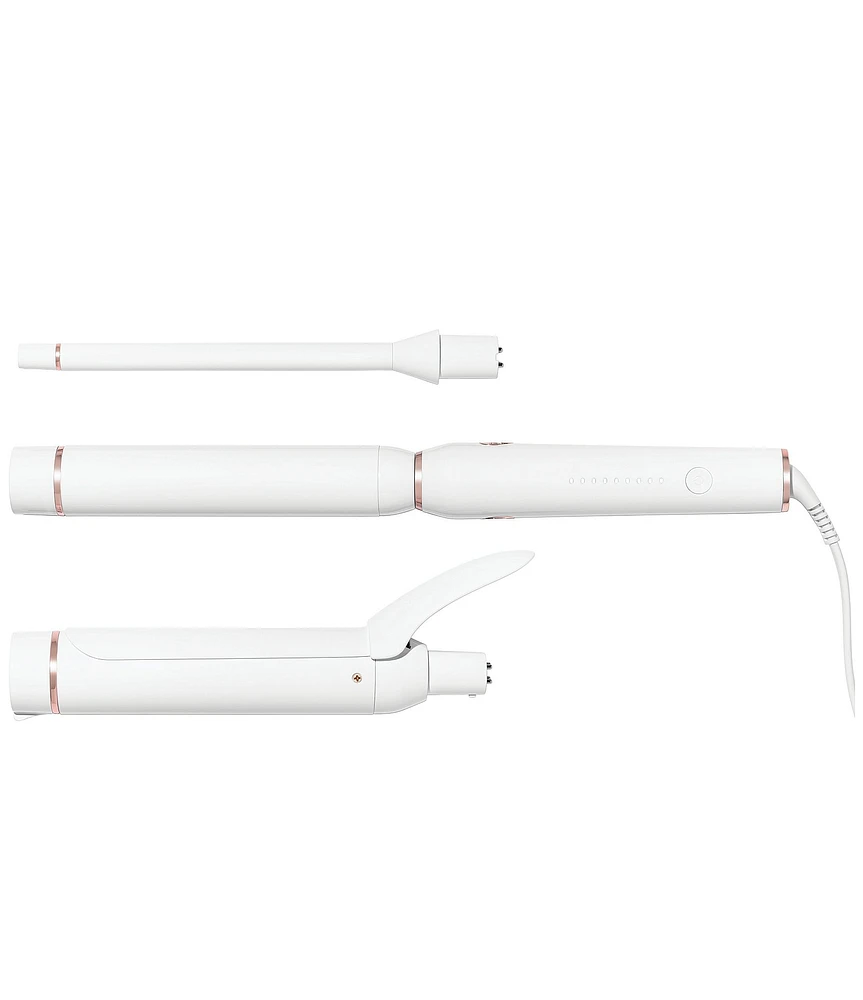 T3 Switch Kit Curl Trio Interchangeable Curling Iron with 3 Barrels