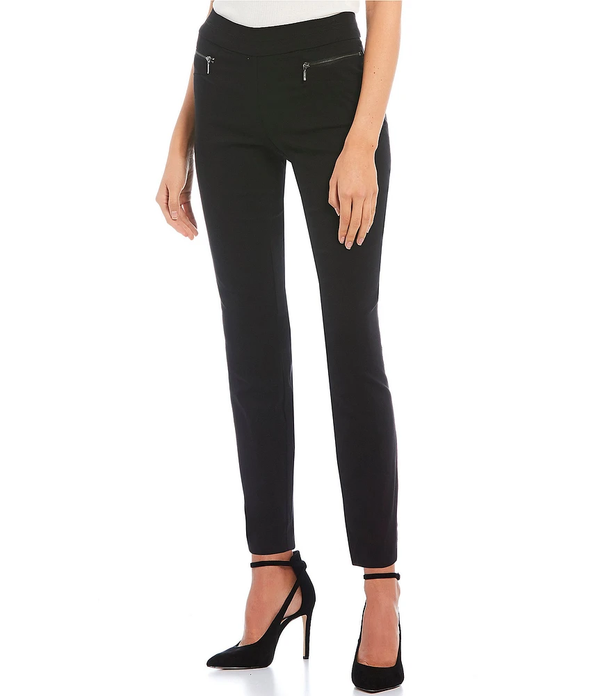 Takara Pull On Millennium Coordinating Zipper Dress Skinny Pants