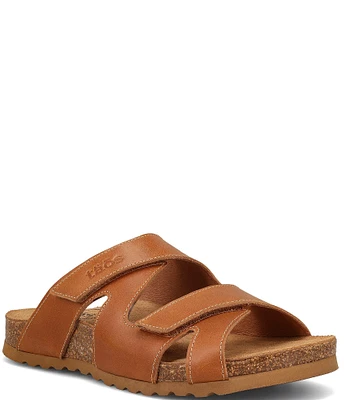 Taos Footwear Casita Leather Slide Sandals