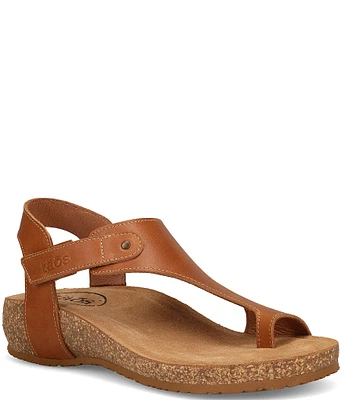 Taos Footwear Fame Leather Toe Loop Sandals