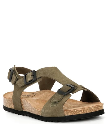 Taos Footwear MVP Suede Cork Sandals