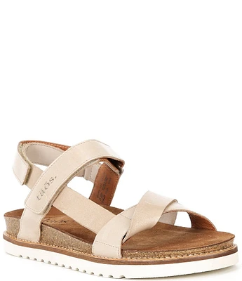 Taos Footwear Sideways Leather Sandals