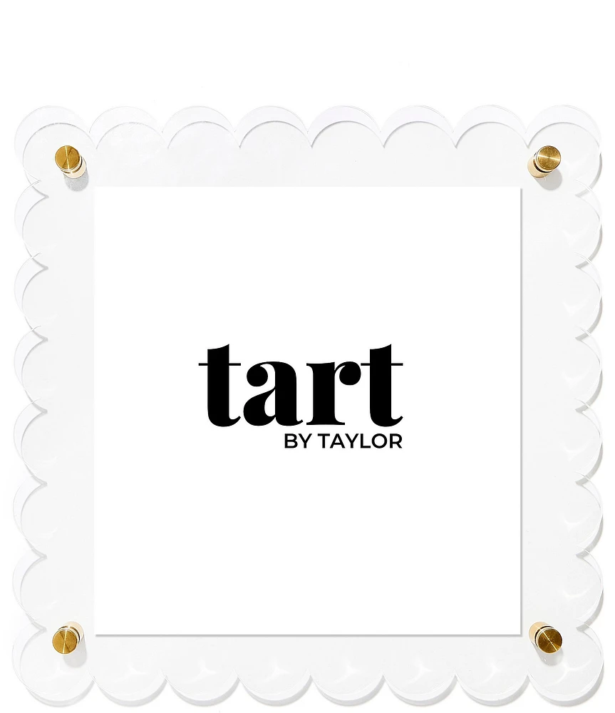 Tart by Taylor Classic Scallop Acrylic Floating Frame, 23#double;