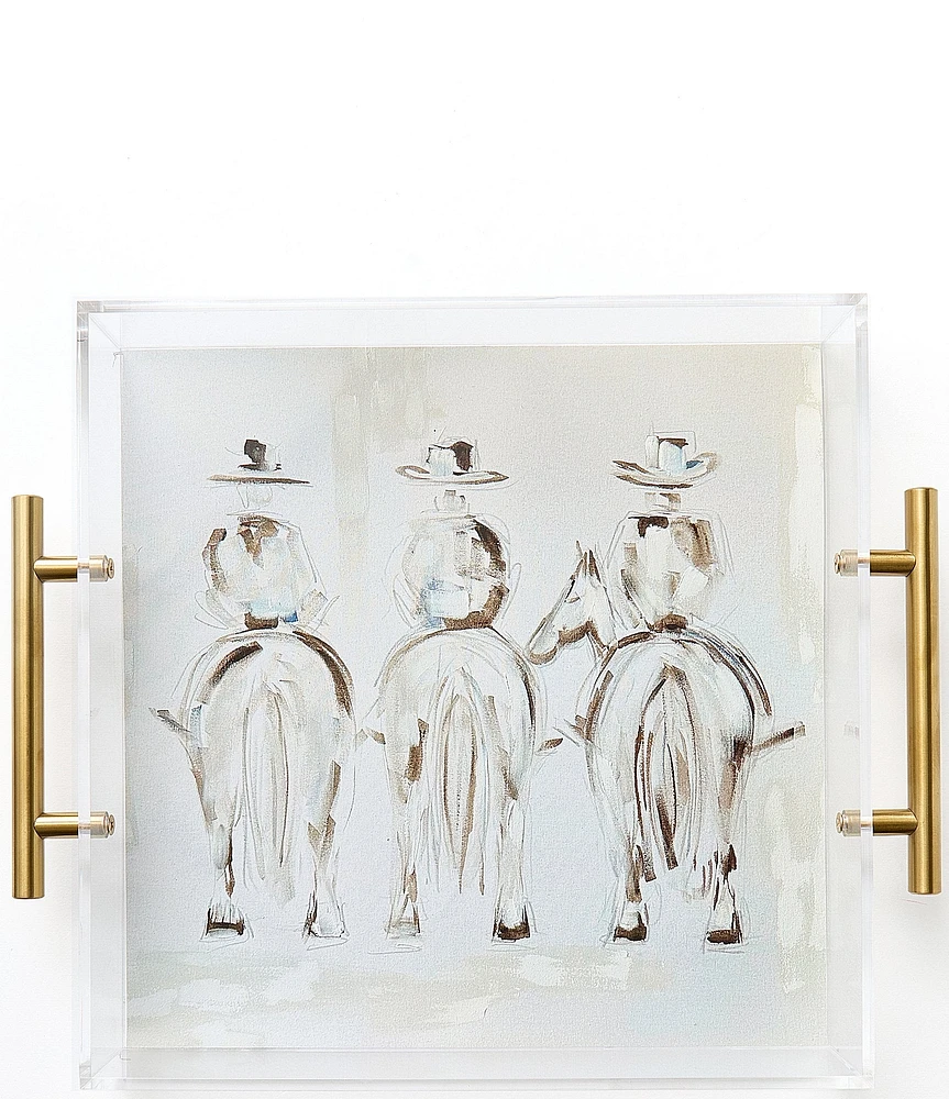 Tart by Taylor Emma Katherine Three Amigos Large Acrylic Tray