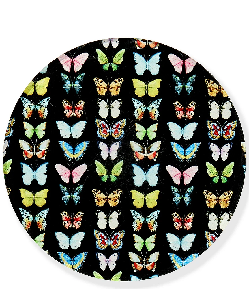 Tart by Taylor Monarch Butterfly Acrylic Coasters, Set of 4