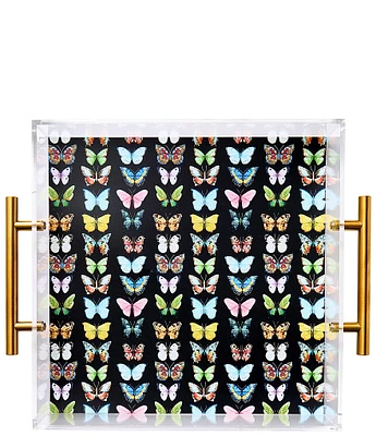 Tart by Taylor Monarch Butterfly Large Acrylic Tray