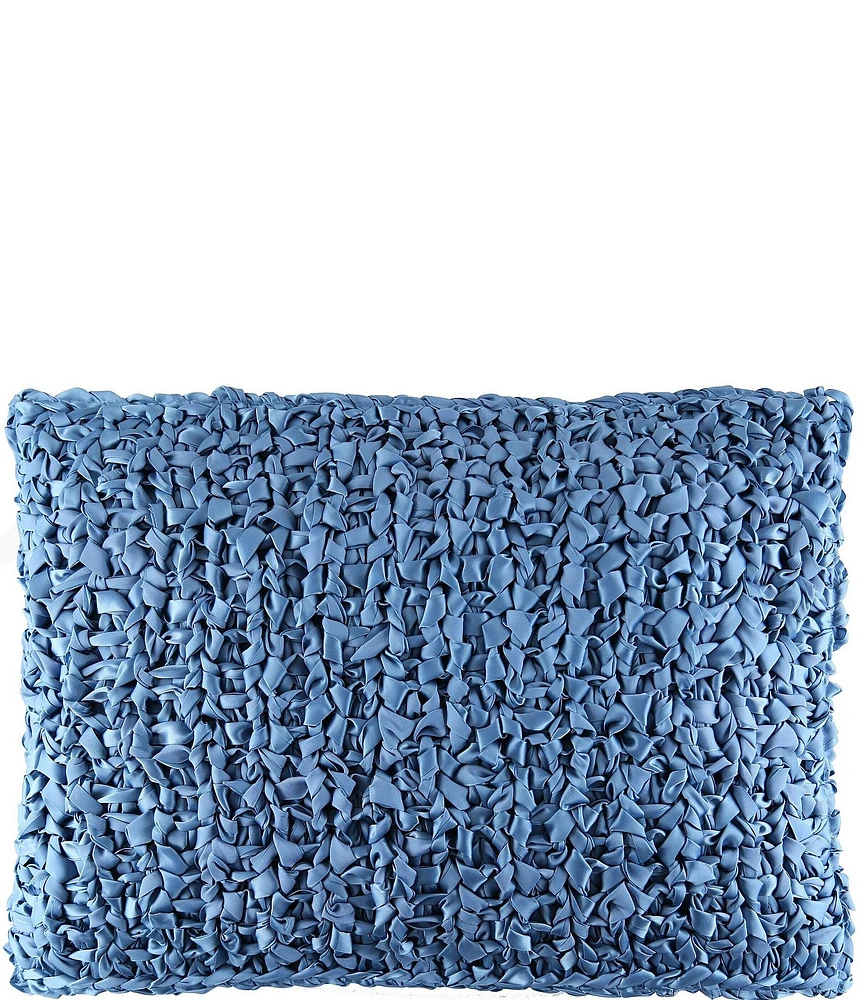 The Art of Home from Ann Gish 20#double; Ribbon Knit Square Pillow